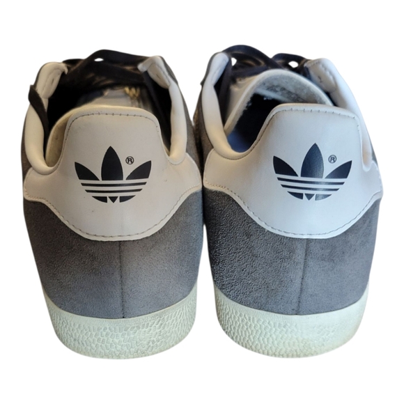 Adidas Gazelle Gray Sneakers - Picture 9 of 11